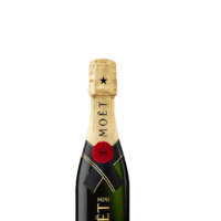 Mini butelka Moët & Chandon Brut 0.2L – elegancki szampan z regionu Champagne w kompaktowej wersji