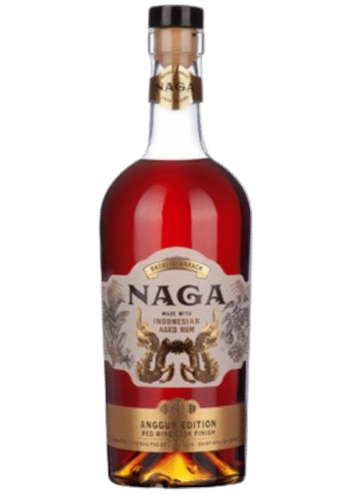 Butelka Naga Anggur Edition Red Wine Cask 0,7L – indonezyjski rum w beczkach po czerwonym winie, o owocowym i korzennym aromacie, ciepłym finiszu