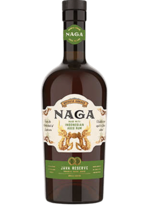 Butelka Naga Java Reserve 0,7L – indonezyjski rum premium o dębowo-karmelowym aromacie, waniliowym smaku i słodkim finiszu