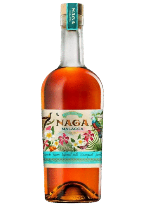 Butelka Naga Malacca 0,7L – tajski rum premium o dębowo-korzennym aromacie, owocowym smaku i pikantnym finiszu