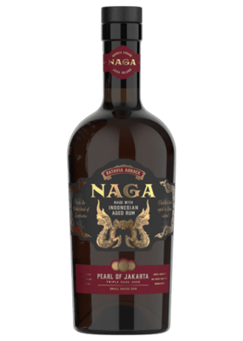 Butelka Naga Pearl Of Jakarta 0,7L – indonezyjski rum premium o dębowo-korzennym aromacie, owocowym smaku i pikantnym finiszu