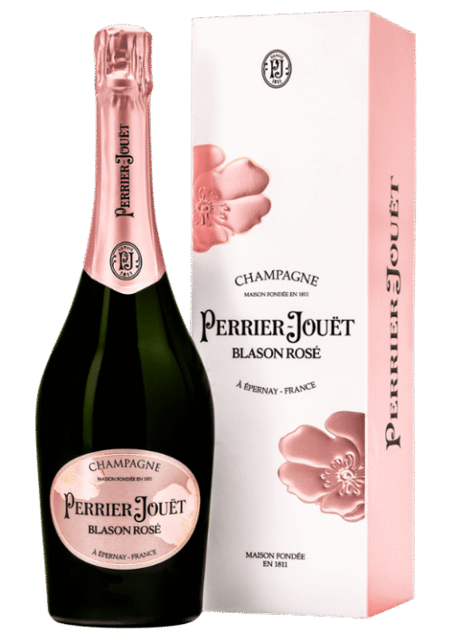 Butelka Perrier-Jouët Champagne Blason Rosé 0,75L w kartoniku – wykwintny różowy szampan