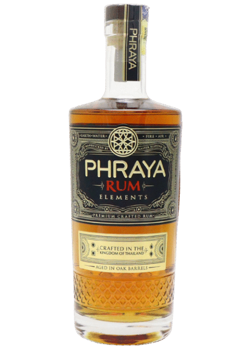 Butelka Phraya Rum 0,7L – tajski rum premium z nutami karmelu, miodu i wanilii, o ciepłym, słodkim finiszu