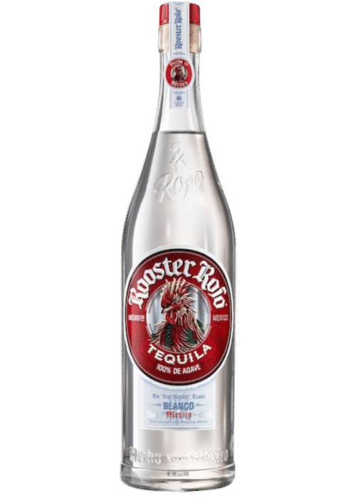 Butelka Rooster Rojo Tequila Blanco 0,7L – czysta tequila premium z Meksyku