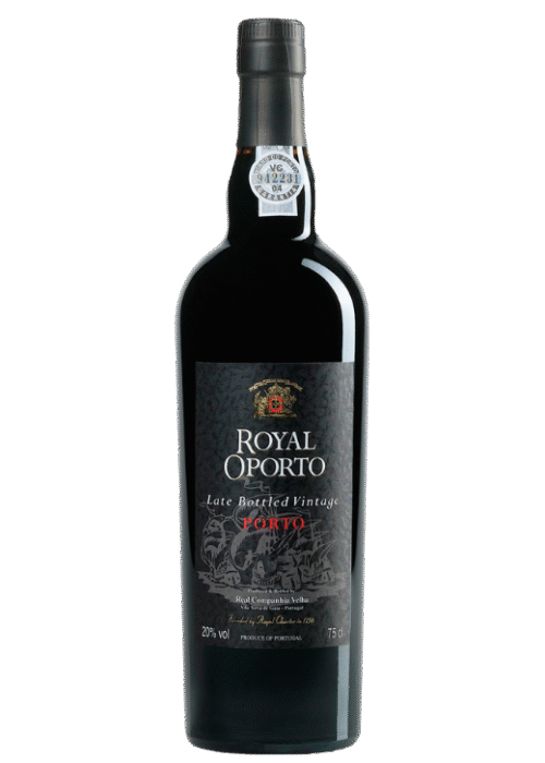 Butelka Royal Oporto LBV Porto 2018 0,75L w eleganckim kartoniku – porto z rocznika 2018 o aromacie ciemnych owoców, czekolady i dębu