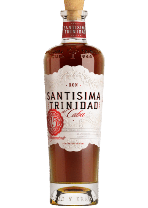 Butelka Santisima Rum Trinidad 15Yo 40.7% 0.7L – luksusowy rum z Trynidadu i Tobago o aromatach czekolady, karmelu i dębu, z bogatym i słodkim finiszem.