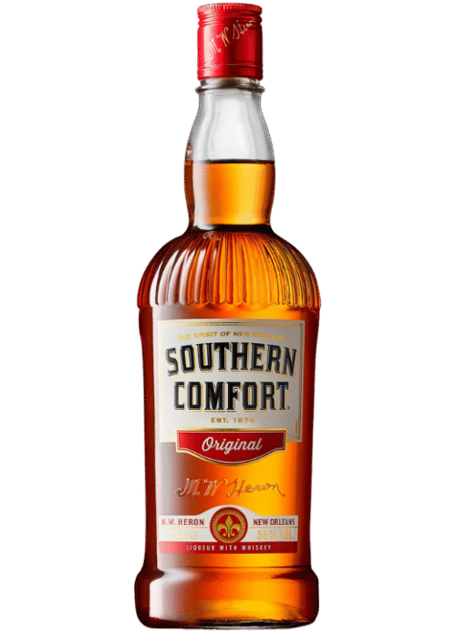 Butelka Southern Comfort 0.7L 35% – amerykański likier o aromatach brzoskwini, cytrusów i przypraw, z gładkim i owocowym finiszem
