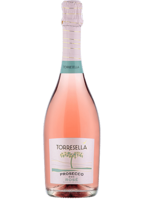 Butelka Torresella Prosecco Rosé DOC 0,75L – włoskie prosecco rosé o aromacie czerwonych owoców, kwiatów i świeżości