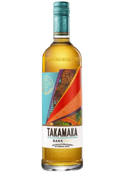 Butelka Takamaka Spiced 38% 0.7L – aromatyczny rum przyprawowy z Seszeli o karmelowo-waniliowym profilu, z delikatnie pikantnym finiszem.