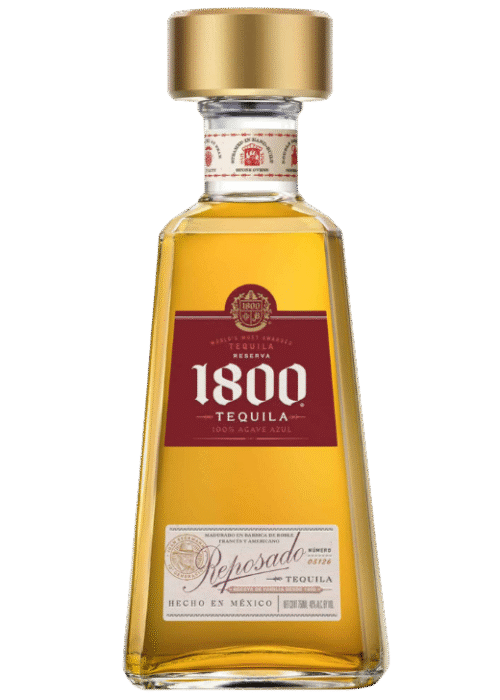 Butelka Tequila 1800 Reposado 38% – smak Meksyku w szklanej formie