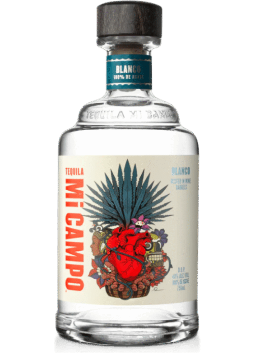 Tequila Mi Campo Blanco 40% 1L – świeża, cytrusowa tequila z Meksyku, idealna na każdą okazję