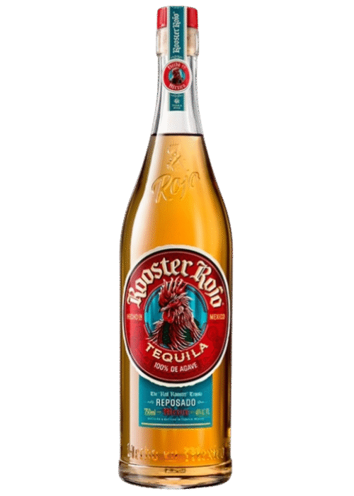 Tequila Rooster Rojo Reposado 38% 0.7L – tequila premium o dębowo-waniliowym aromacie