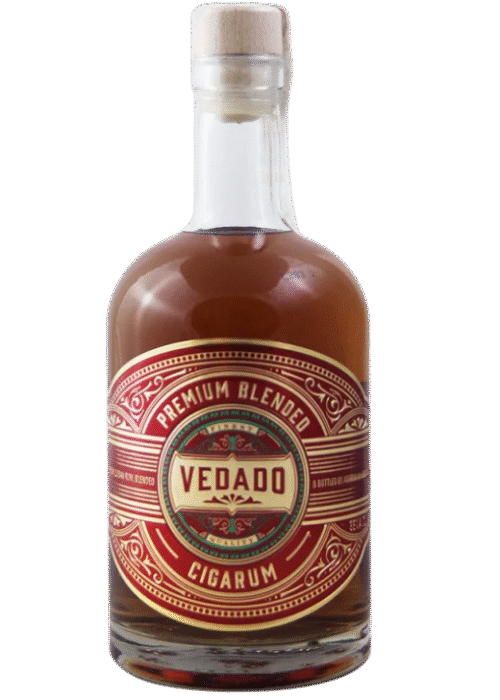 Vedado Cigarum Rum 0.5L – kubański rum o dębowo-karmelowym profilu, idealny do degustacji z cygarem.
