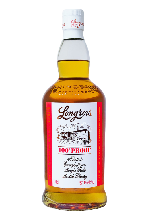 Butelka Longrow 100 Proof 0,7L 57,1% – intensywna szkocka whisky.