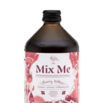 Butelka Mix Me Cherry Bitter 0,5L – bezalkoholowy napój z Polski o intensywnym aromacie wiśni, cytrusów i kwiatów, z delikatnie gorzkim, orzeźwiającym finiszem