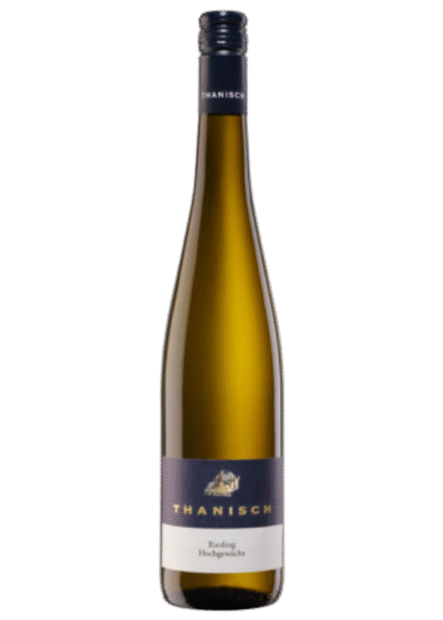 Butelka THANISH Riesling Hochgewächs 0,75L – niemieckie białe wino wytrawne o aromacie cytrusowym, jabłkowym i kwiatowym