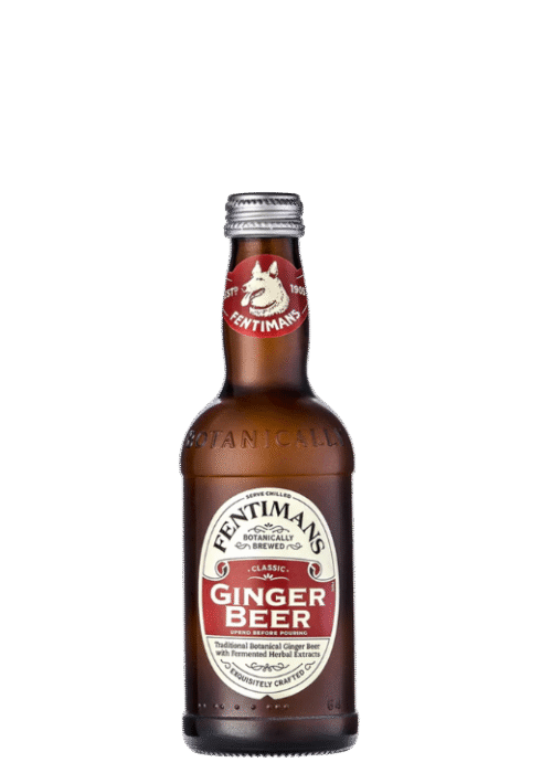Butelka Fentimans Ginger Beer 200ml – naturalny, bezalkoholowy napój z Anglii o intensywnym, imbirowym aromacie i słodko-pikantnym smaku