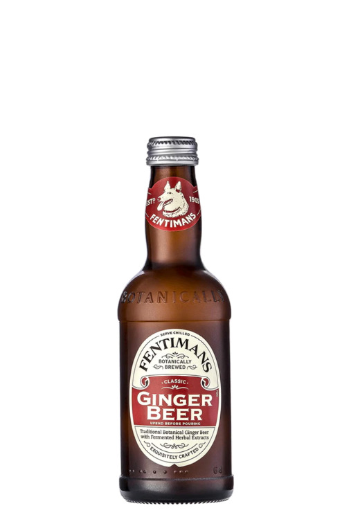 Butelka Fentimans Ginger Beer 200ml – naturalny, bezalkoholowy napój z Anglii o intensywnym, imbirowym aromacie i słodko-pikantnym smaku