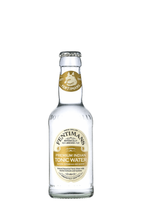 Butelka Fentimans Indian Tonic 200ml – naturalny, bezalkoholowy tonik z Anglii o cytrusowo-jałowcowym aromacie i orzeźwiającym, ziołowym finiszu