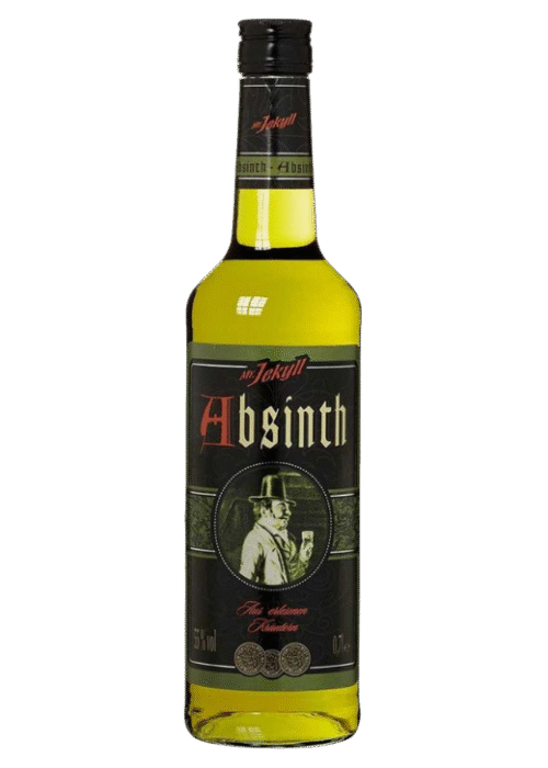 Absinth Mr. Jekyll 0,7L 55% – czeski alkohol o intensywnym aromacie anyżu i ziół.