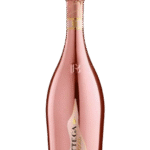 Butelka Bottega Rosé Spumante 0,75L – włoskie półwytrawne wino musujące z aromatami malin, truskawek i róży.
