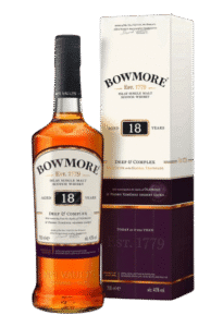 BOWMORE 18YO 43% 0,7L + KARTONIK