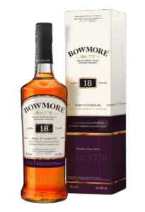 BOWMORE 18YO 43% 0,7L + KARTONIK