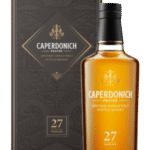 Butelka whisky Caperdonich Peated 27YO 0,7L – szkocka single malt o torfowym charakterze, dymnym aromacie i głębokim finiszu, w eleganckim boxie