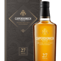 Butelka whisky Caperdonich Peated 27YO 0,7L – szkocka single malt o torfowym charakterze, dymnym aromacie i głębokim finiszu, w eleganckim boxie