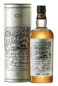 CRAIGELLACHIE ARMAGNAC CASK 0,7L 46% + TUBA