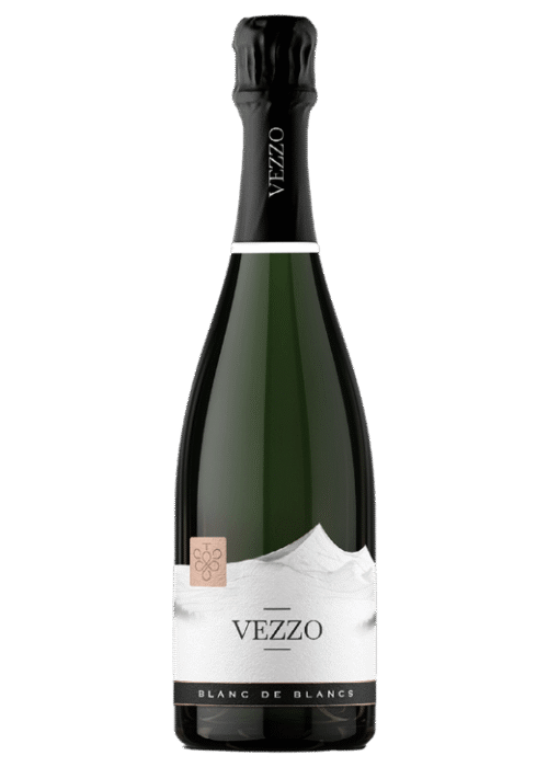 Butelka Vezzo Spumante Brut Blanc de Blanc 0,75L – lekkie, włoskie wino musujące z regionu Veneto o cytrusowo-kwiatowym aromacie i wytrawnym finiszu