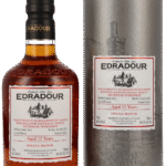 Butelka Edradour 12YO 2011 Barbaresco Small Batch 0,7L – szkocka whisky single malt z Highlands finiszowana w beczkach po winie Barbaresco, o aromacie czerwonych owoców, cynamonu i głębokim owocowym finiszu.