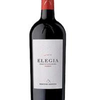 Butelka Elegia Primitivo di Manduria Riserva 0,75L – intensywne czerwone wytrawne wino z Apulii o nutach czereśni, przypraw i wanilii.