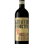 Butelka Ghiaccio Forte Morellino di Scansano DOCG 0,75L – czerwone wytrawne wino z Toskanii o aromacie skóry, wiśni i ziół.