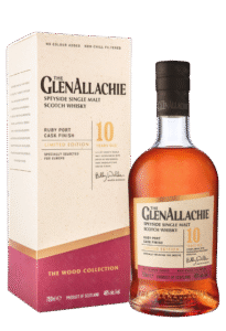 GLENALLACHIE 10YO RUBY PORT WOOD 48% 0,7L + KARTONIK