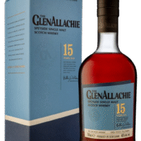 Butelka GlenAllachie 15YO 0,7L – szkocka whisky single malt dojrzewająca w beczkach po sherry, o bogatym profilu z nutami miodu, przypraw i kawowego finiszu