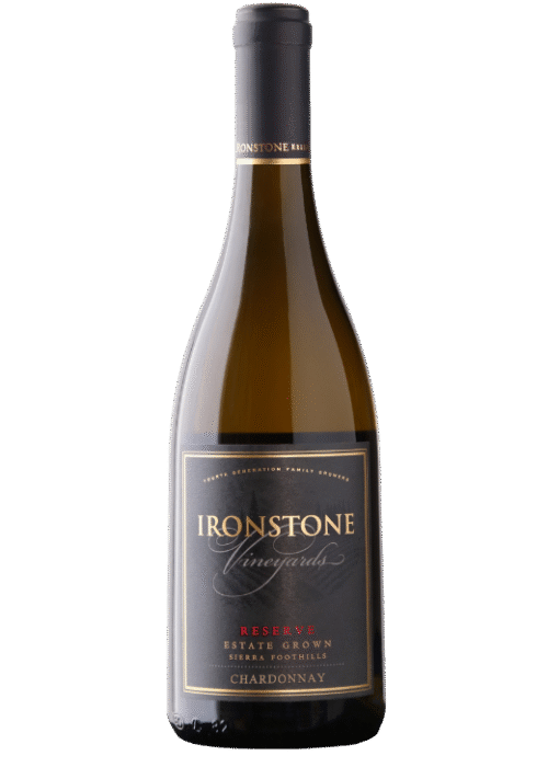 Butelka Ironstone Reserve Chardonnay 0,75L – wytrawne białe wino z Kalifornii o aromacie dębu, jabłka i wanilii, z kremowym, pełnym finiszem.