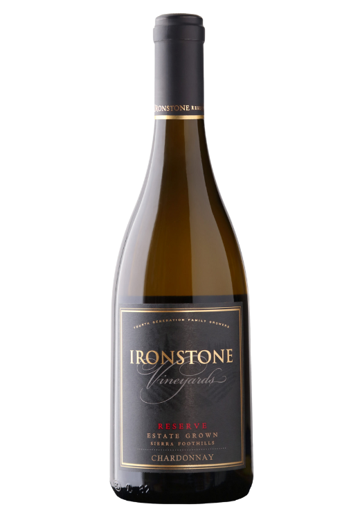 Butelka Ironstone Reserve Chardonnay 0,75L – wytrawne białe wino z Kalifornii o aromacie dębu, jabłka i wanilii, z kremowym, pełnym finiszem.
