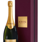 Butelka Krug Grande Cuvée 0,75L – prestiżowy szampan z Szampanii o aromacie brioszki, cytrusów i kwiatów, z długim, kremowym i zrównoważonym finiszem.