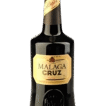 Butelka Malaga Cruz Vino de Licor 0,75L – hiszpańskie słodkie wino likierowe z Andaluzji o nutach karmelu, rodzynek i suszonych owoców.