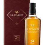 Butelka Miltonduff 24YO 0,7L – szkocka whisky single malt z regionu Speyside o słodko-korzennym profilu, w eleganckim boxie