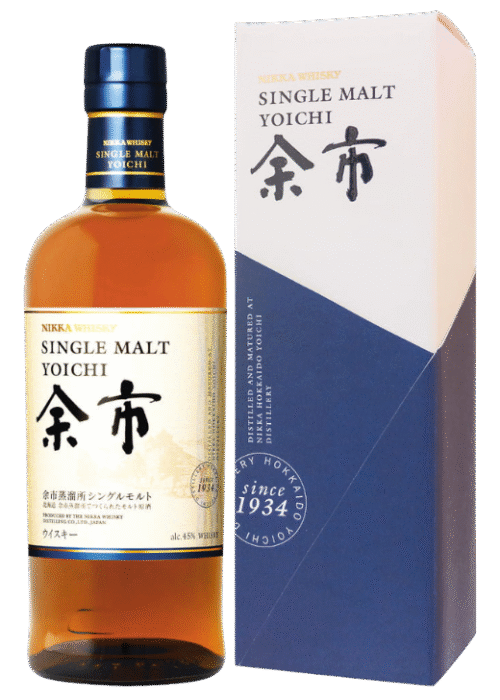Nikka Yoichi Single Malt 0,7L – klasyczna japońska whisky torfowa z destylarni Yoichi, 45%