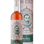 Butelka Ron Cristobal Nina 0,7L – dominikański rum o aromacie suszonych owoców, dębu i wanilii, zamknięty w eleganckiej tubie.