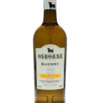 Butelka Sherry Osborne Fino Pale Dry 0,75L – wytrawne sherry z Jerez o aromacie drożdży, migdałów i soli morskiej, z orzechowym smakiem i czystym, mineralnym finiszem.