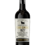 Butelka Sherry Osborne Pedro Ximénez 0,75L – słodkie wino z Jerez o intensywnym aromacie fig, karmelu i rodzynek, z deserowym, gęstym finiszem.