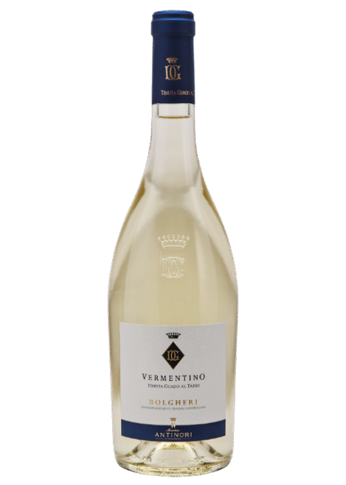 Tenuta Guado al Tasso Vermentino Bolgheri Antinori 0,75L – eleganckie włoskie białe wino o cytrusowo-mineralnym charakterze.