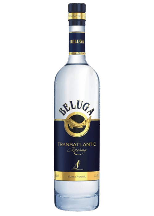 Butelka wódki Beluga Transatlantic Racing 0,7L 40% – rosyjska wódka premium z Syberii o orzechowo-pieprznym profilu smakowym