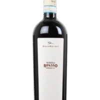 Butelka wina Maso Maroni Valpolicella Ripasso Superiore DOC 0,75L – wytrawne czerwone wino z Wenecji Euganejskiej o nutach śliwek, przypraw i wiśni.