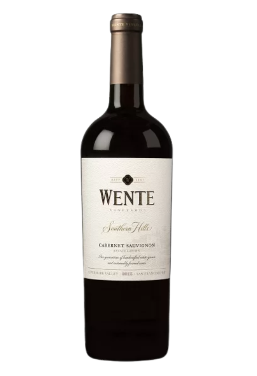 Butelka Wente Cabernet Sauvignon 0,75L – czerwone wytrawne wino z Kalifornii o nutach porzeczki, wiśni i wanilii.