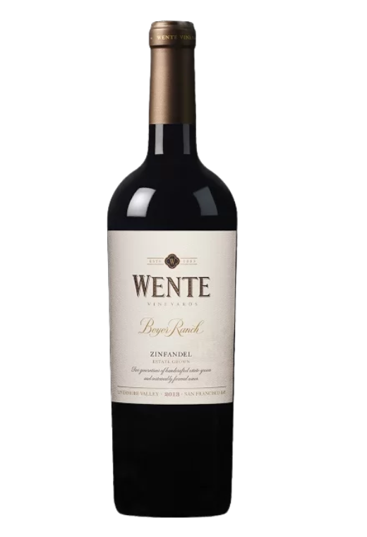 Butelka Wente Zinfandel 0,75L – czerwone wytrawne wino z Kalifornii o intensywnym smaku śliwki, przypraw i dębu.